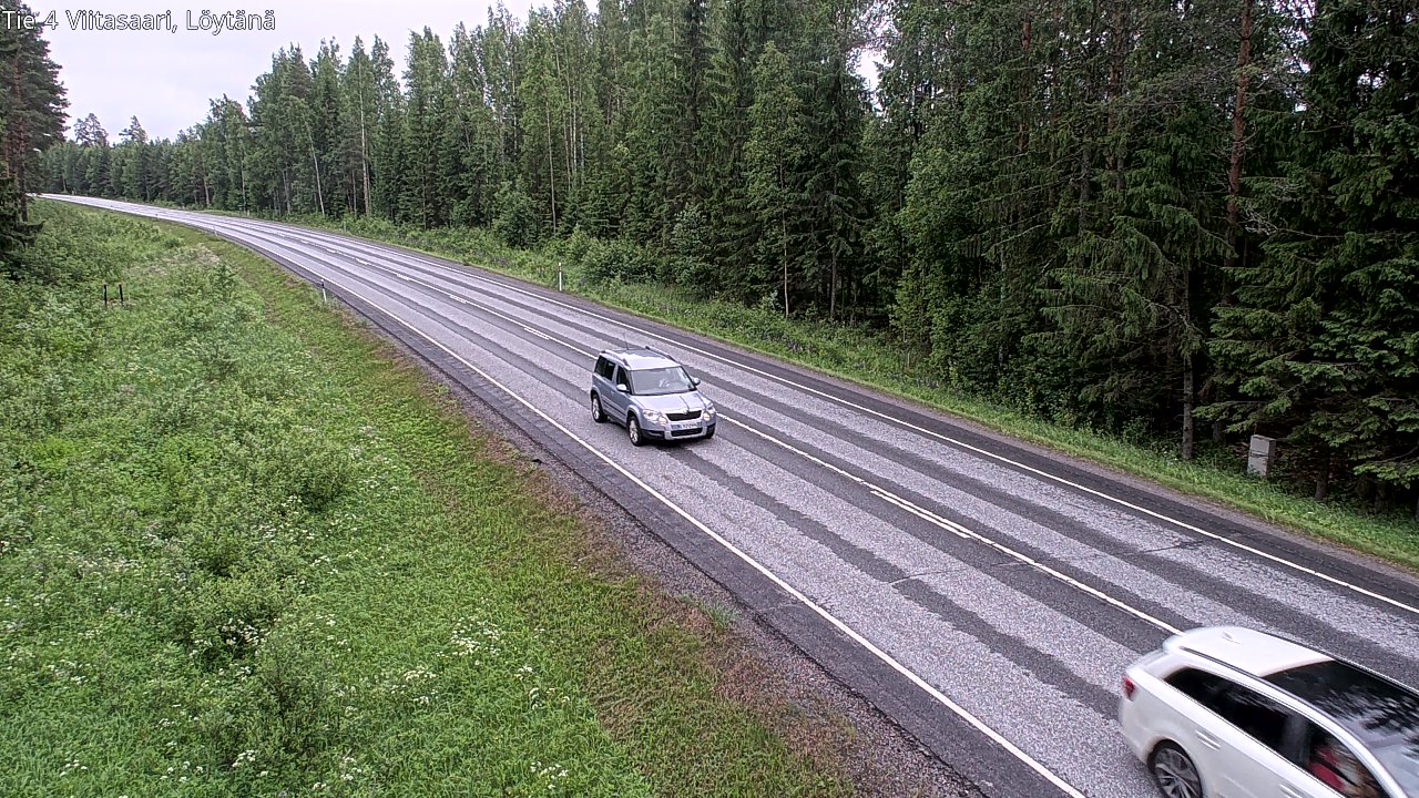 Weather Camera Image Väg 4 Viitasaari, Löytänä, Viitasaari, Keski-Suomi