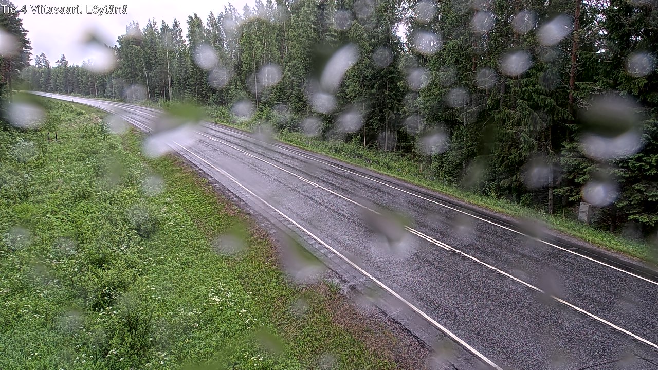 Weather Camera Image Road 4 Viitasaari, Löytänä, Viitasaari, Keski-Suomi