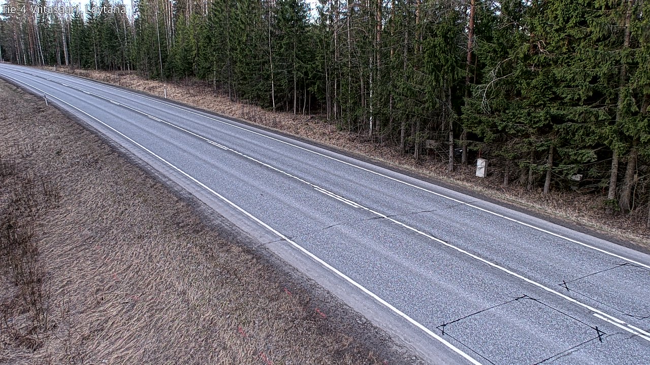 Weather Camera Image Väg 4 Viitasaari, Löytänä, Viitasaari, Keski-Suomi