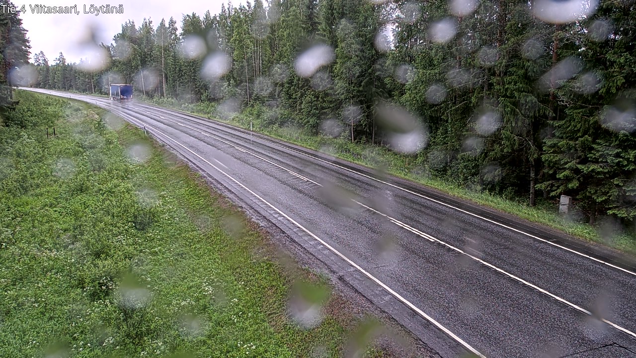 Weather Camera Image Väg 4 Viitasaari, Löytänä, Viitasaari, Keski-Suomi