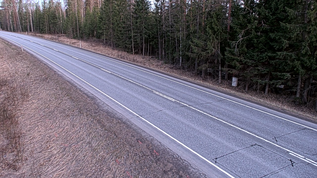 Weather Camera Image Road 4 Viitasaari, Löytänä, Viitasaari, Keski-Suomi