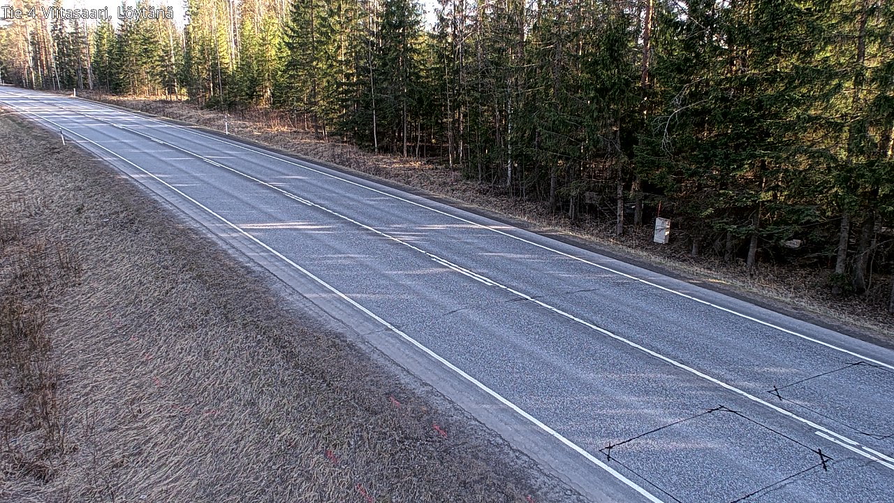 Weather Camera Image Road 4 Viitasaari, Löytänä, Viitasaari, Keski-Suomi
