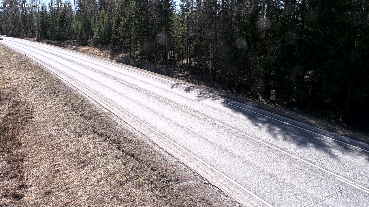 Weather Camera Image Road 4 Viitasaari, Löytänä, Viitasaari, Keski-Suomi