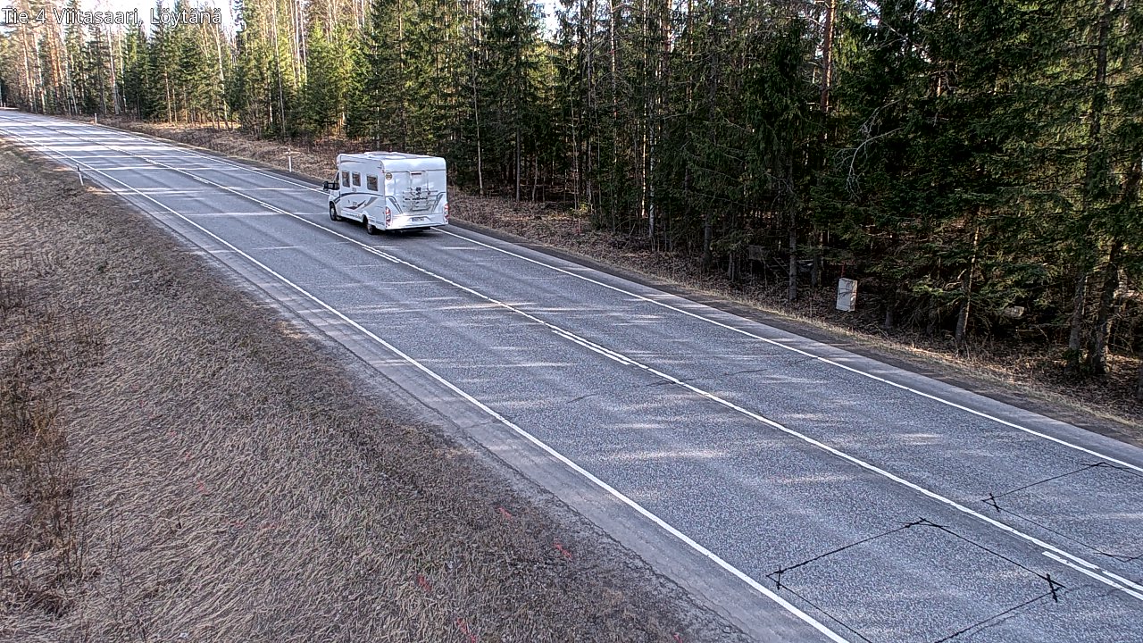 Weather Camera Image Road 4 Viitasaari, Löytänä, Viitasaari, Keski-Suomi