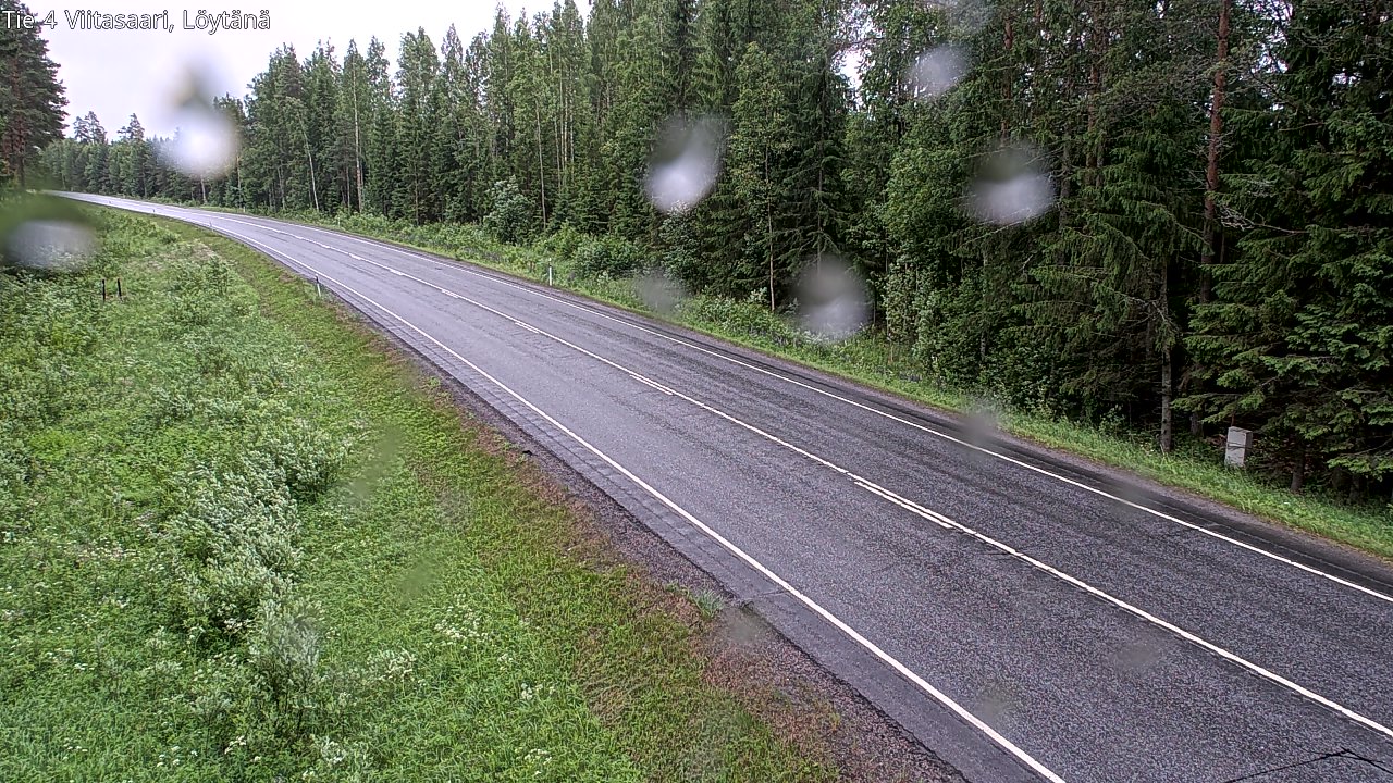 Weather Camera Image Väg 4 Viitasaari, Löytänä, Viitasaari, Keski-Suomi