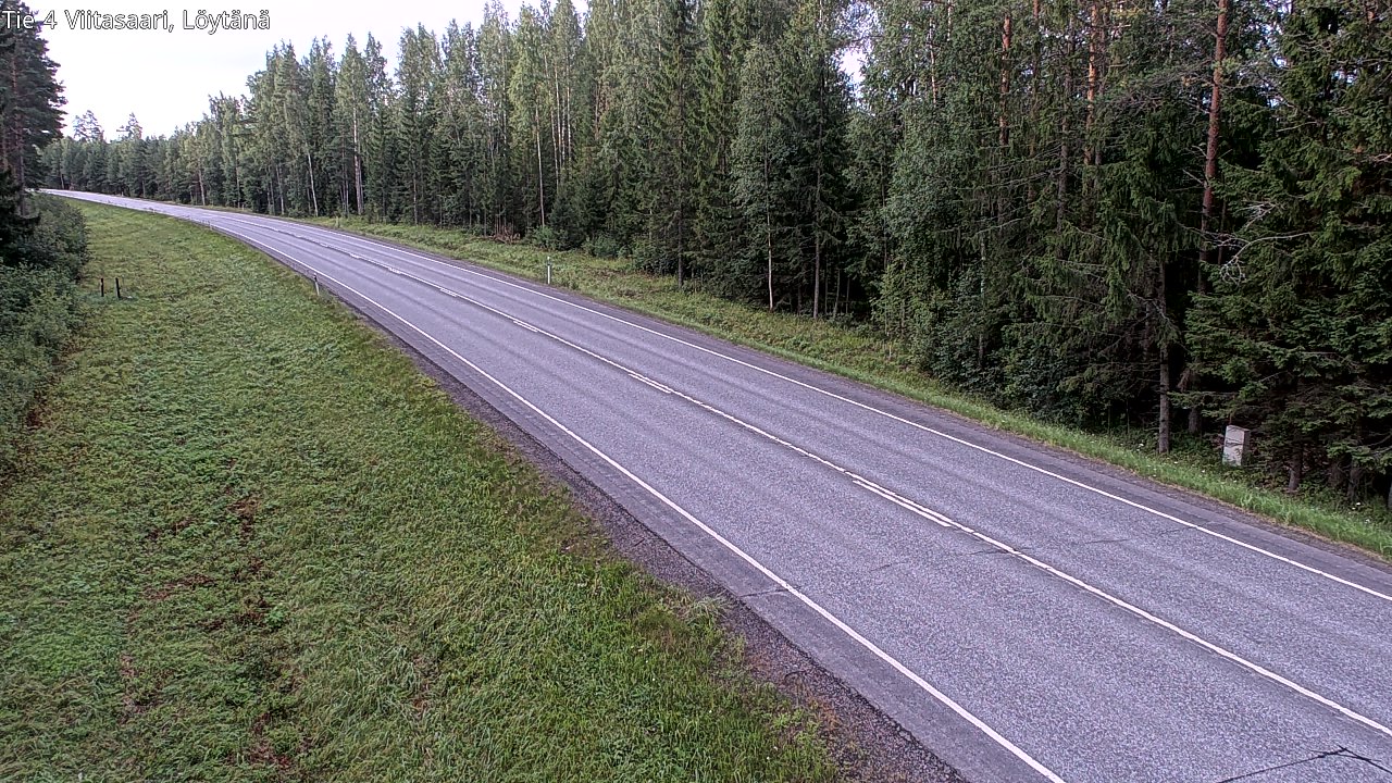Weather Camera Image Väg 4 Viitasaari, Löytänä, Viitasaari, Keski-Suomi