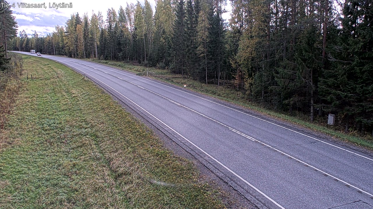 Weather Camera Image Road 4 Viitasaari, Löytänä, Viitasaari, Keski-Suomi