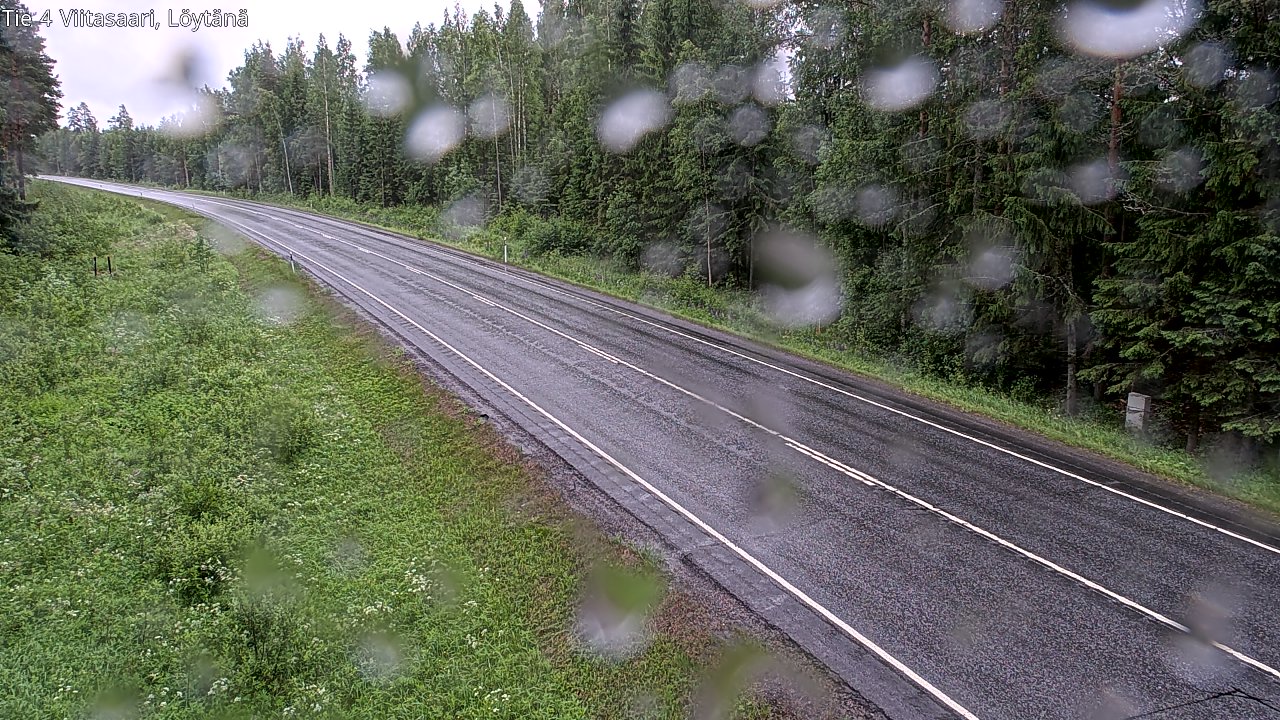 Weather Camera Image Väg 4 Viitasaari, Löytänä, Viitasaari, Keski-Suomi