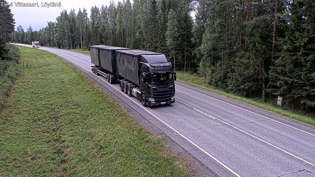 Weather Camera Image Väg 4 Viitasaari, Löytänä, Viitasaari, Keski-Suomi