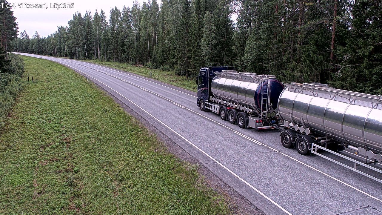 Weather Camera Image Väg 4 Viitasaari, Löytänä, Viitasaari, Keski-Suomi