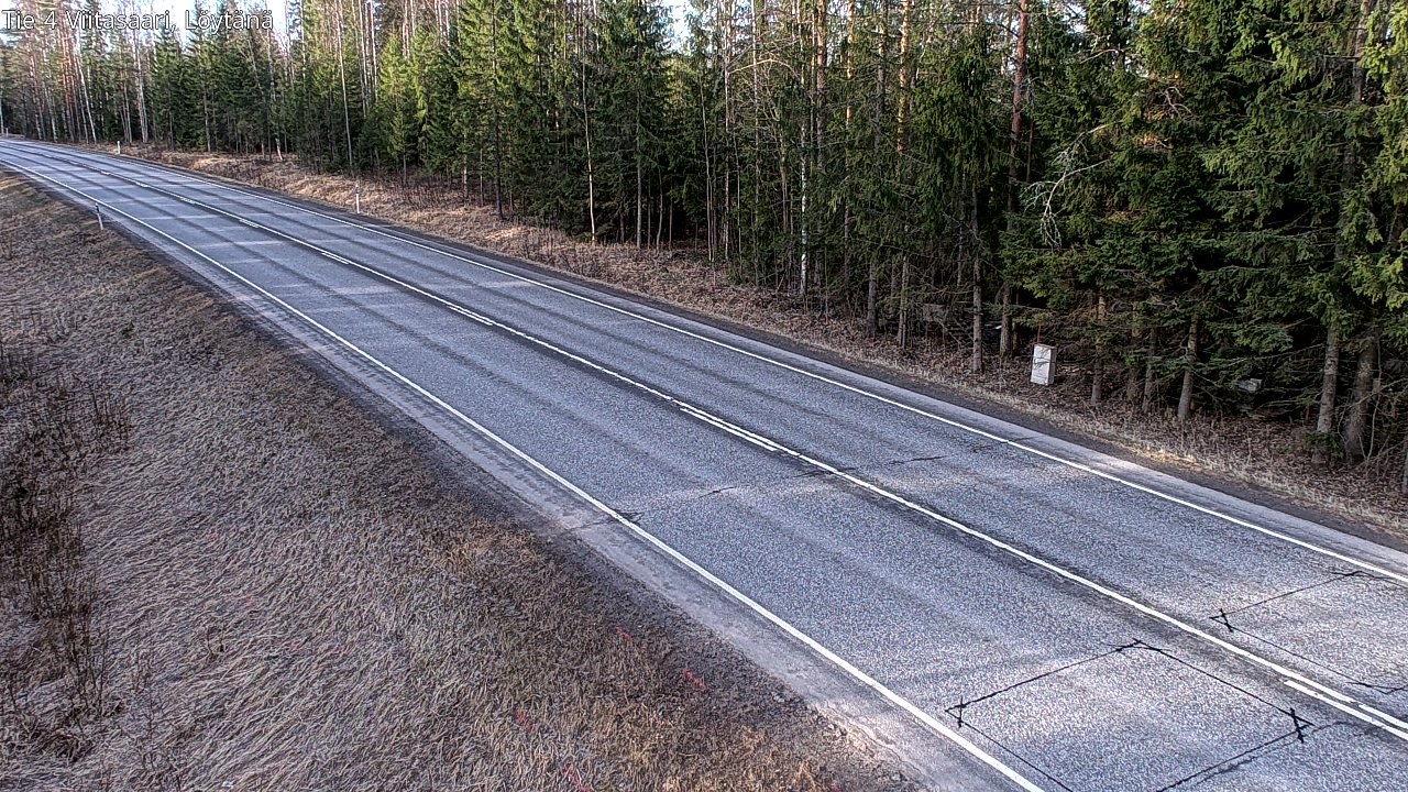 Weather Camera Image Road 4 Viitasaari, Löytänä, Viitasaari, Keski-Suomi