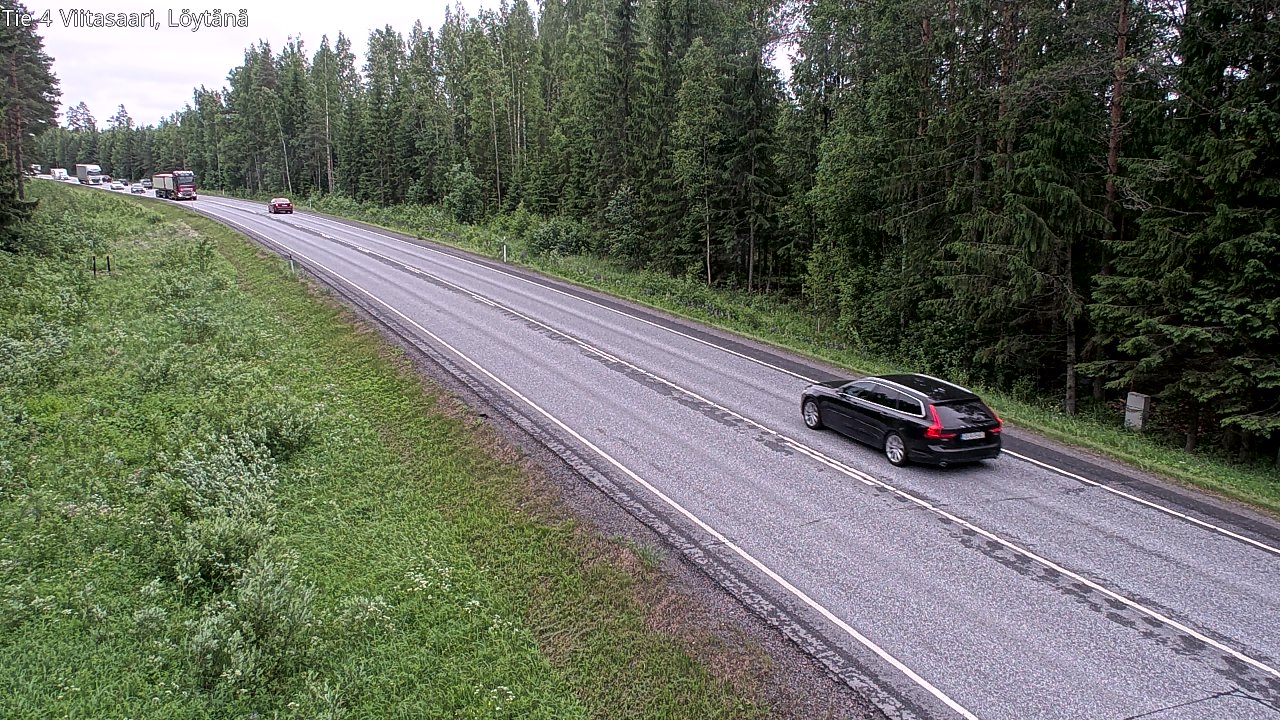 Weather Camera Image Väg 4 Viitasaari, Löytänä, Viitasaari, Keski-Suomi