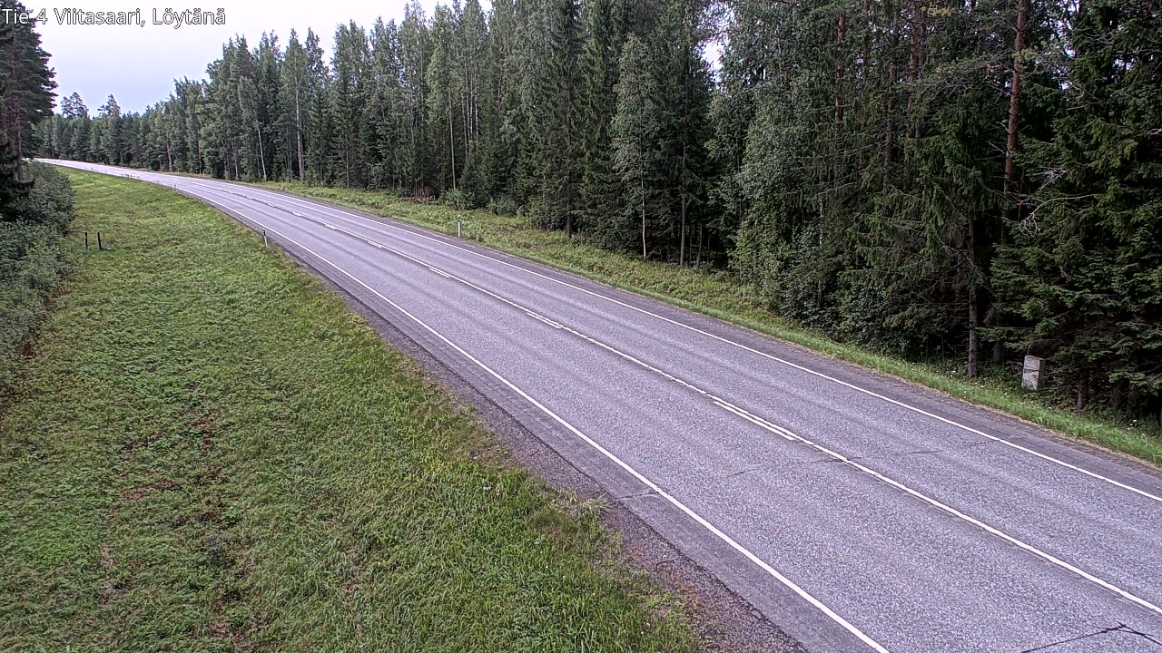 Weather Camera Image Väg 4 Viitasaari, Löytänä, Viitasaari, Keski-Suomi