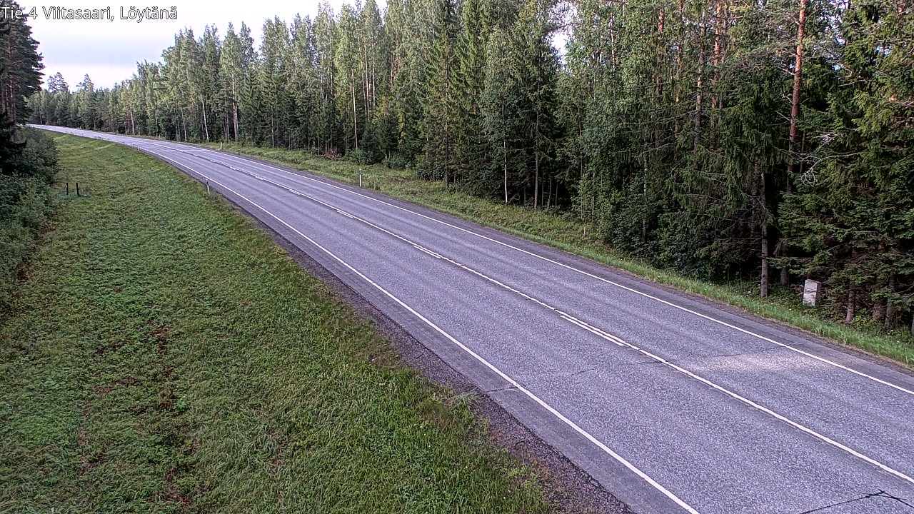 Weather Camera Image Väg 4 Viitasaari, Löytänä, Viitasaari, Keski-Suomi