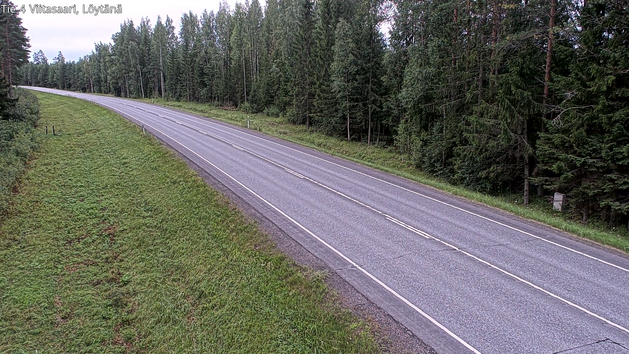 Weather Camera Image Väg 4 Viitasaari, Löytänä, Viitasaari, Keski-Suomi