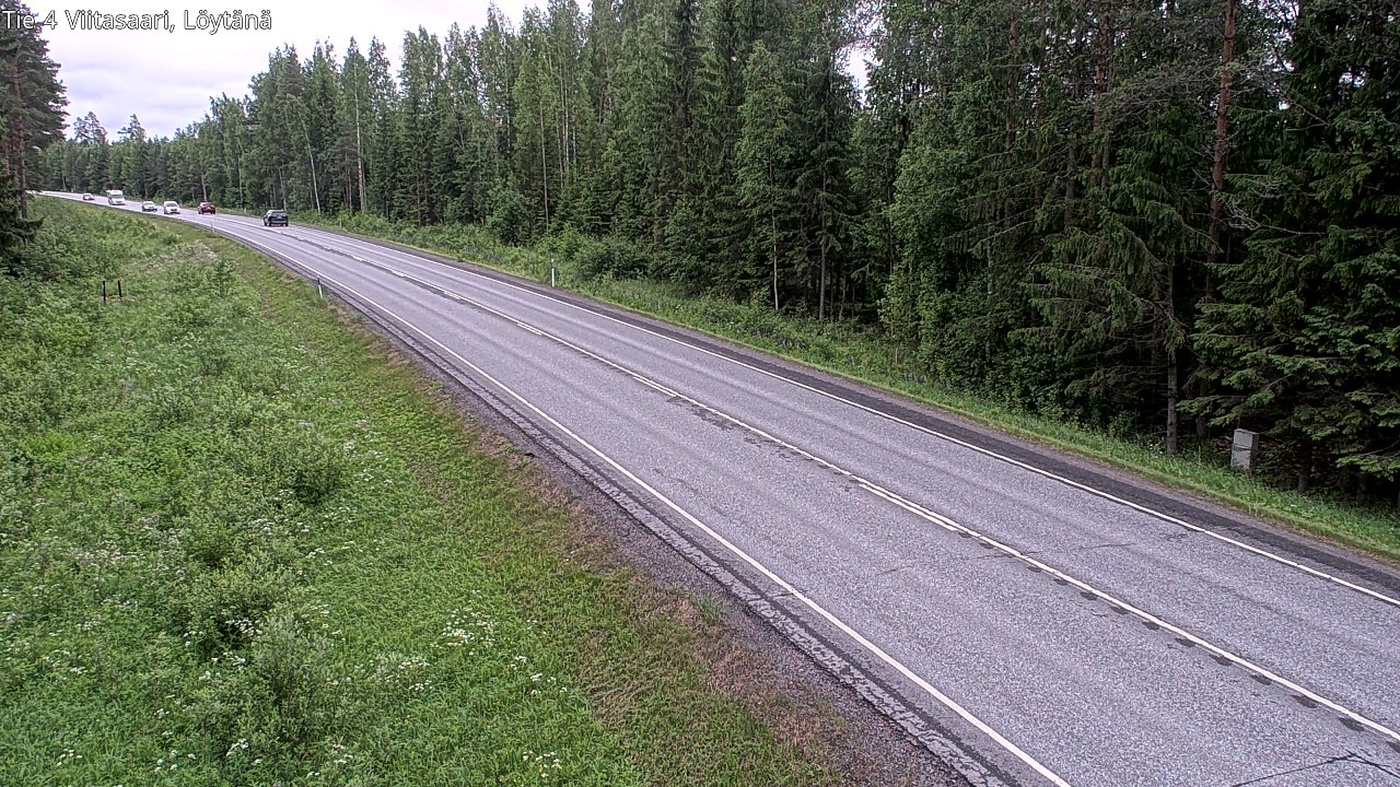 Weather Camera Image Road 4 Viitasaari, Löytänä, Viitasaari, Keski-Suomi