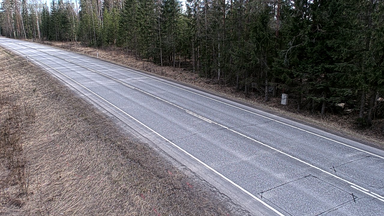 Weather Camera Image Road 4 Viitasaari, Löytänä, Viitasaari, Keski-Suomi