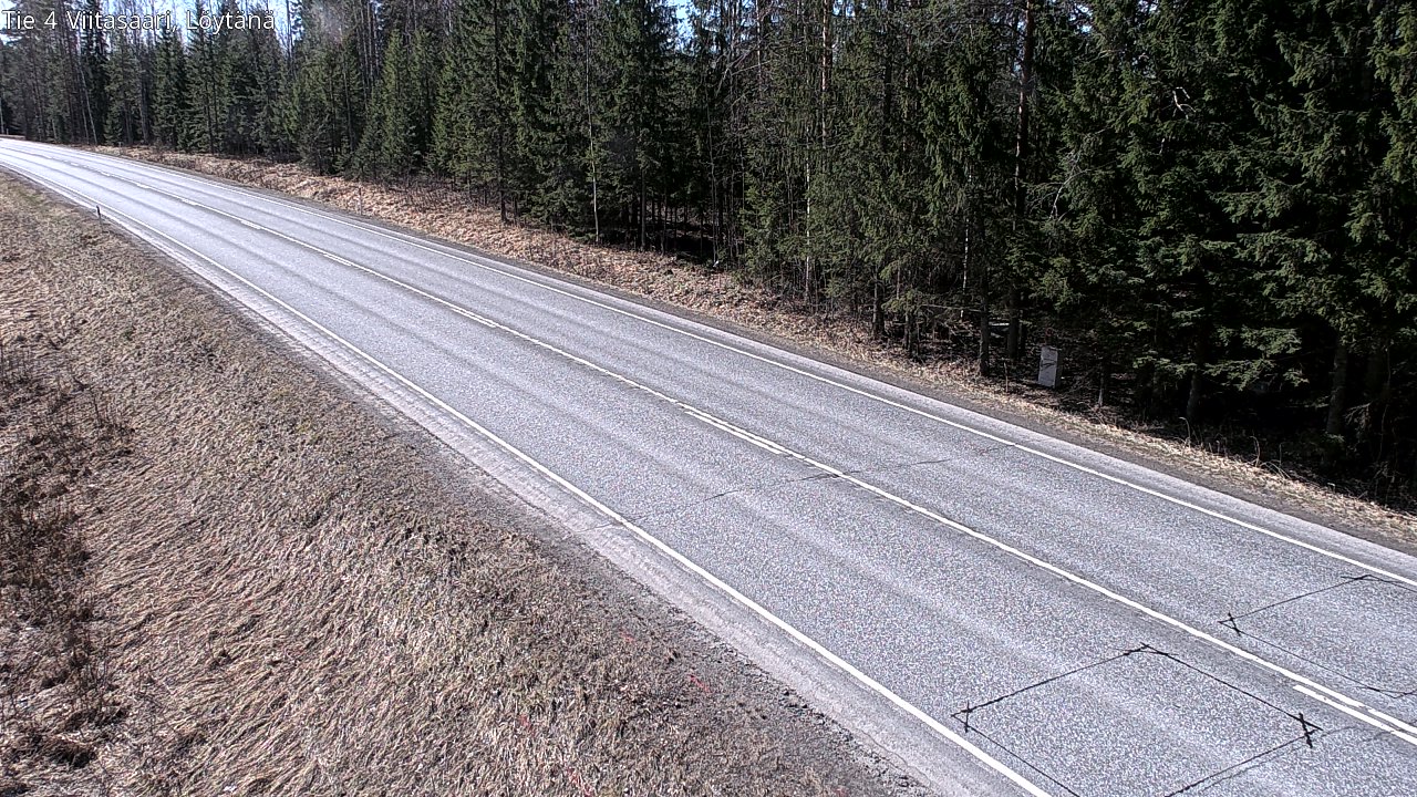 Weather Camera Image Road 4 Viitasaari, Löytänä, Viitasaari, Keski-Suomi
