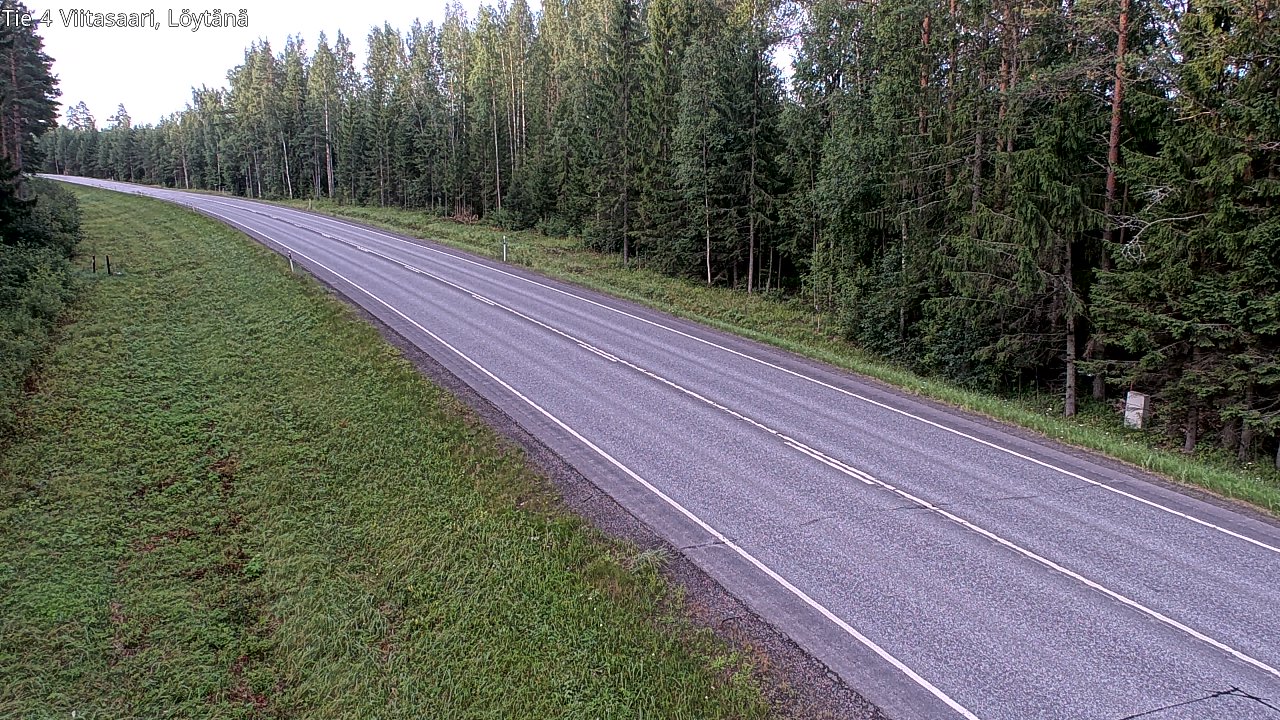 Weather Camera Image Väg 4 Viitasaari, Löytänä, Viitasaari, Keski-Suomi