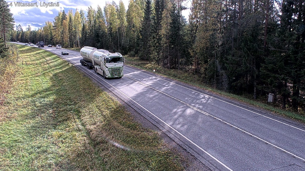 Weather Camera Image Road 4 Viitasaari, Löytänä, Viitasaari, Keski-Suomi
