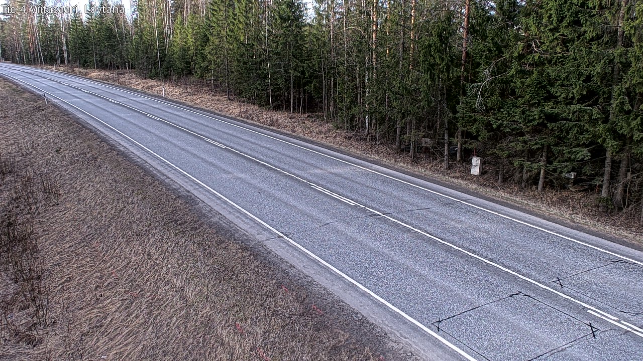 Weather Camera Image Väg 4 Viitasaari, Löytänä, Viitasaari, Keski-Suomi