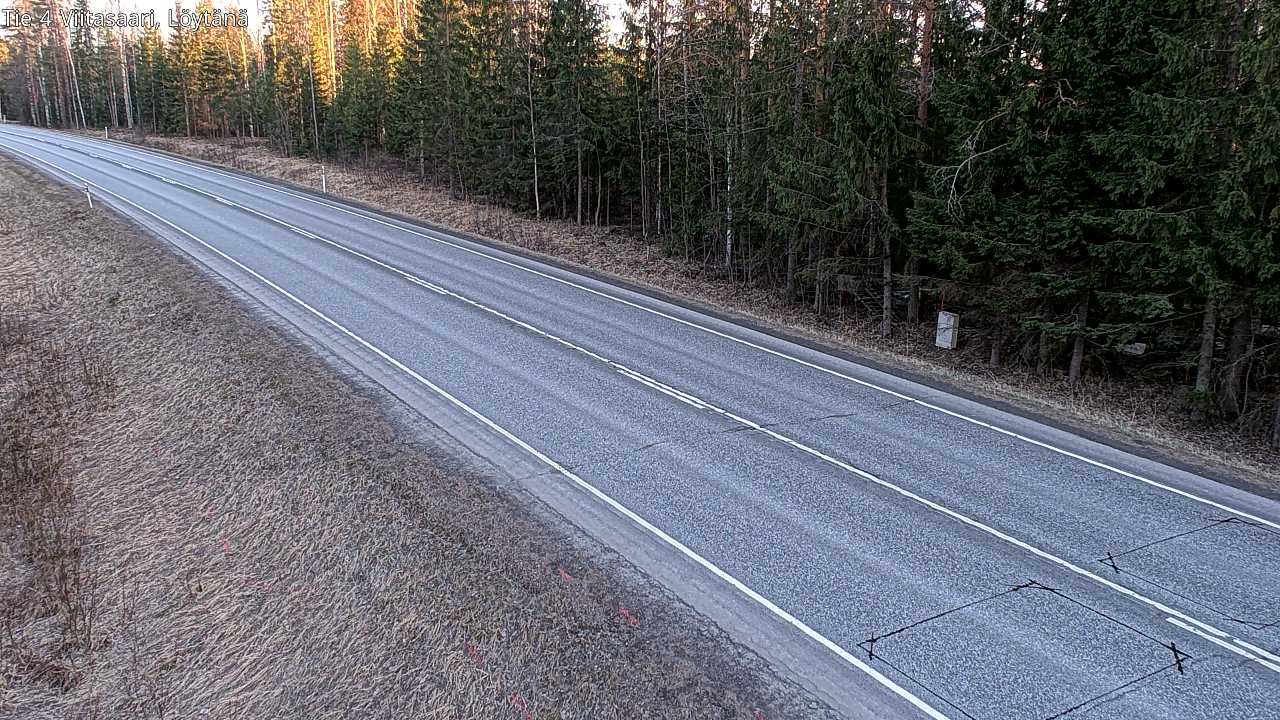 Weather Camera Image Road 4 Viitasaari, Löytänä, Viitasaari, Keski-Suomi