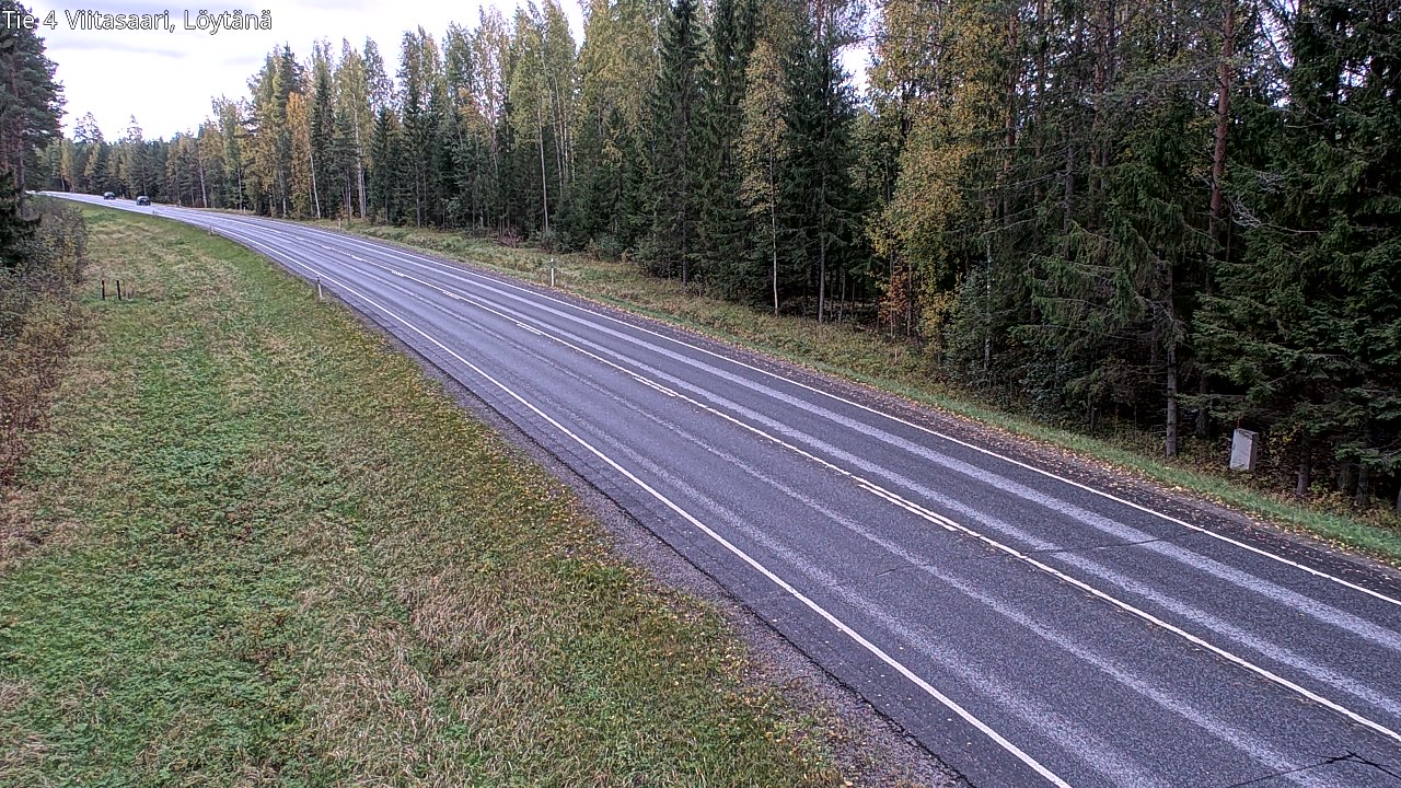 Weather Camera Image Road 4 Viitasaari, Löytänä, Viitasaari, Keski-Suomi