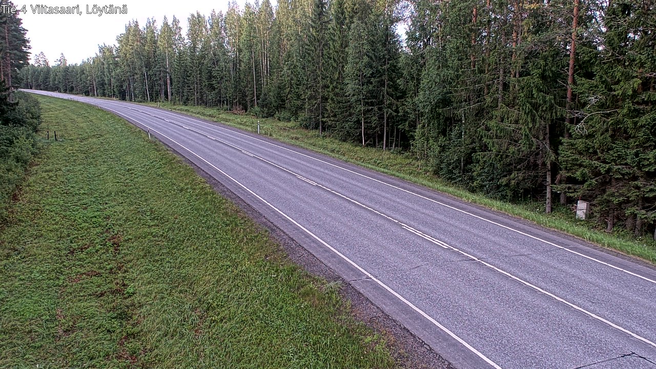 Weather Camera Image Väg 4 Viitasaari, Löytänä, Viitasaari, Keski-Suomi