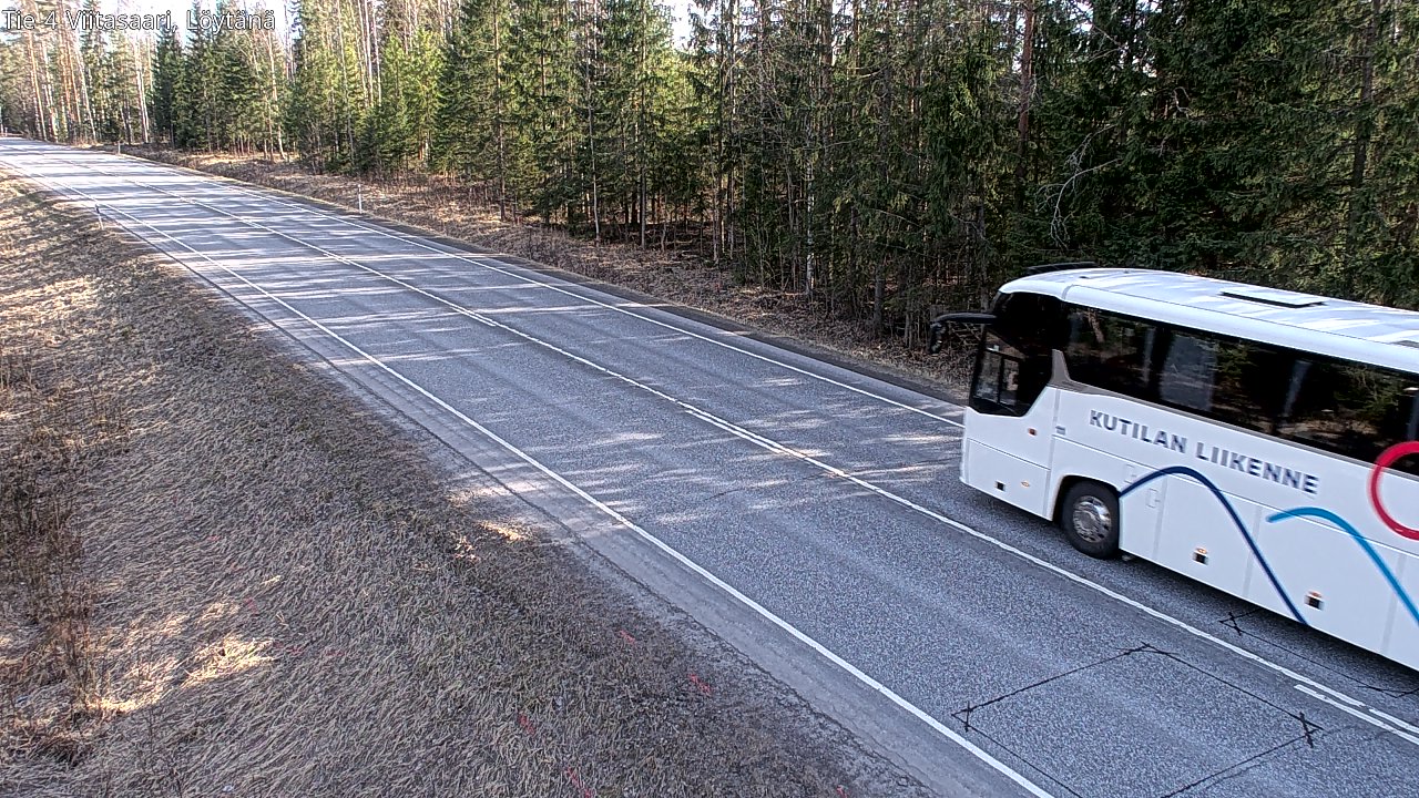 Weather Camera Image Road 4 Viitasaari, Löytänä, Viitasaari, Keski-Suomi