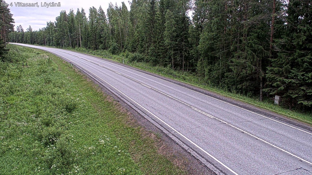 Weather Camera Image Road 4 Viitasaari, Löytänä, Viitasaari, Keski-Suomi