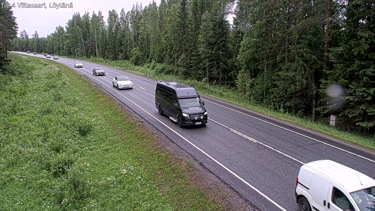 Weather Camera Image Väg 4 Viitasaari, Löytänä, Viitasaari, Keski-Suomi