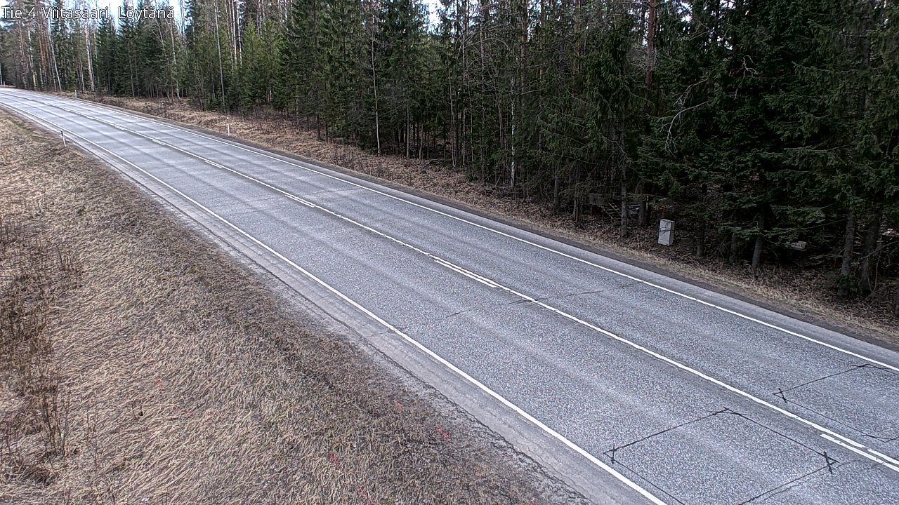 Weather Camera Image Road 4 Viitasaari, Löytänä, Viitasaari, Keski-Suomi