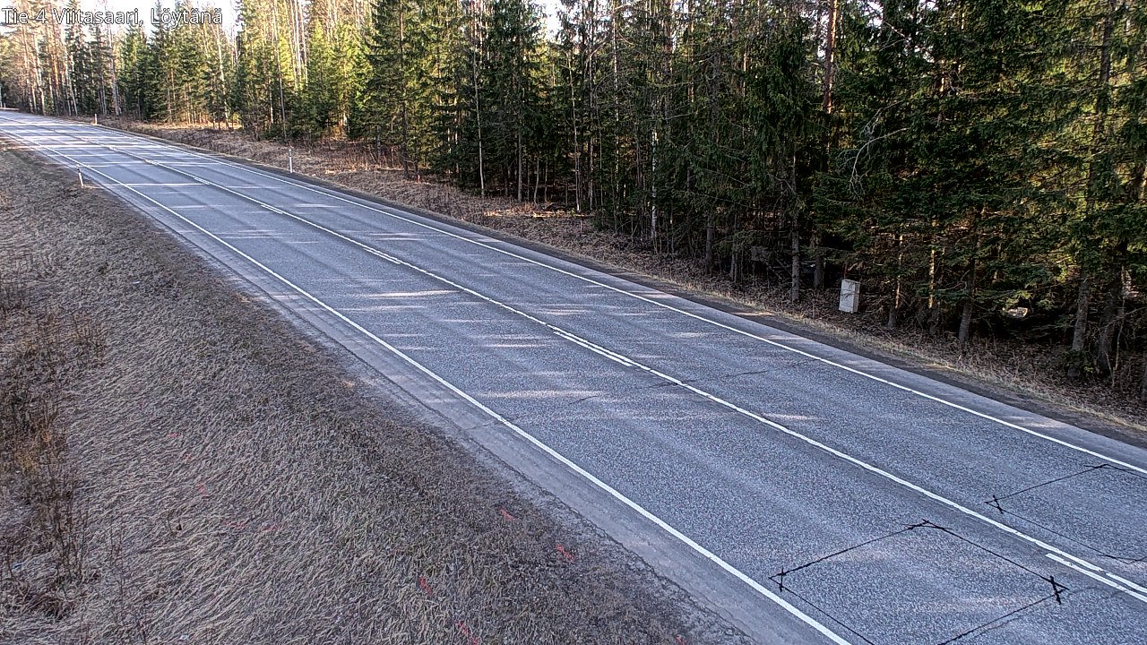 Weather Camera Image Road 4 Viitasaari, Löytänä, Viitasaari, Keski-Suomi