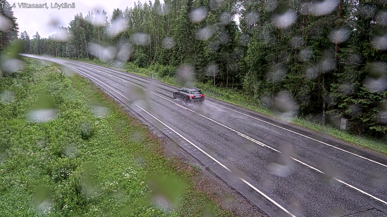 Weather Camera Image Väg 4 Viitasaari, Löytänä, Viitasaari, Keski-Suomi