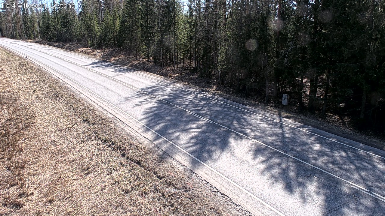 Weather Camera Image Road 4 Viitasaari, Löytänä, Viitasaari, Keski-Suomi