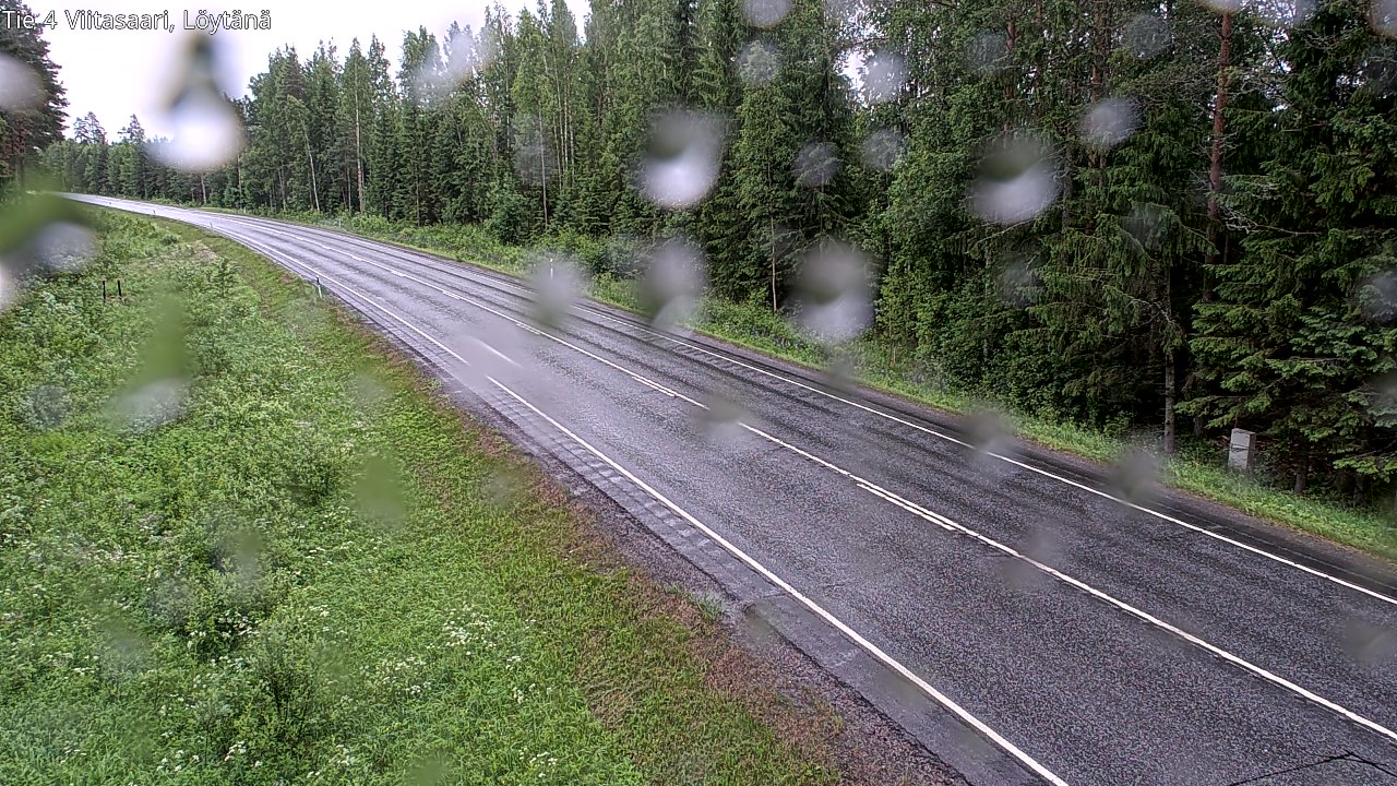 Weather Camera Image Väg 4 Viitasaari, Löytänä, Viitasaari, Keski-Suomi