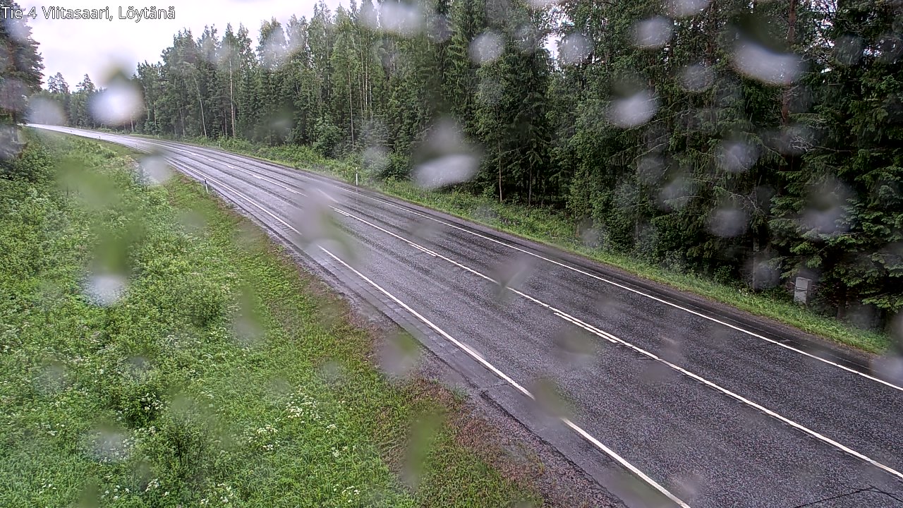 Weather Camera Image Väg 4 Viitasaari, Löytänä, Viitasaari, Keski-Suomi