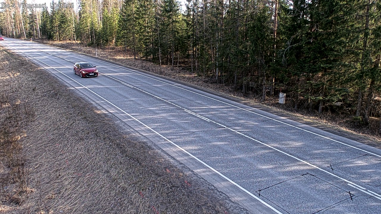 Weather Camera Image Road 4 Viitasaari, Löytänä, Viitasaari, Keski-Suomi
