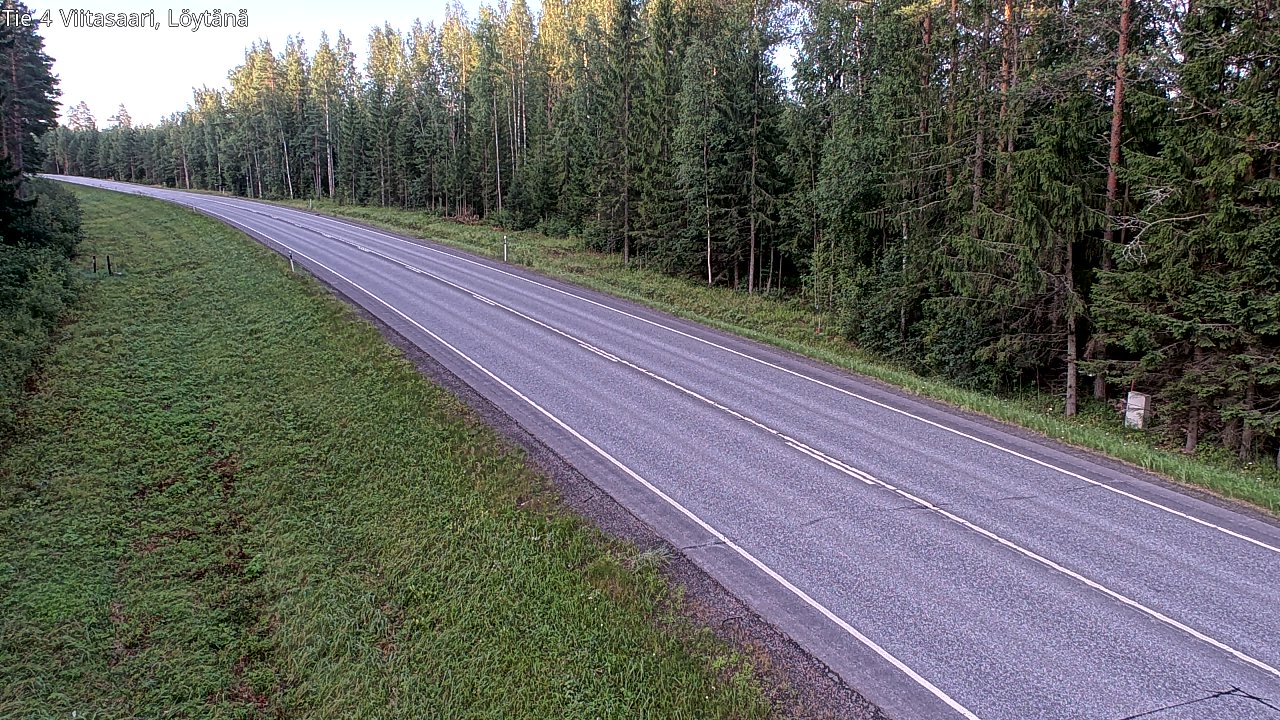 Weather Camera Image Väg 4 Viitasaari, Löytänä, Viitasaari, Keski-Suomi