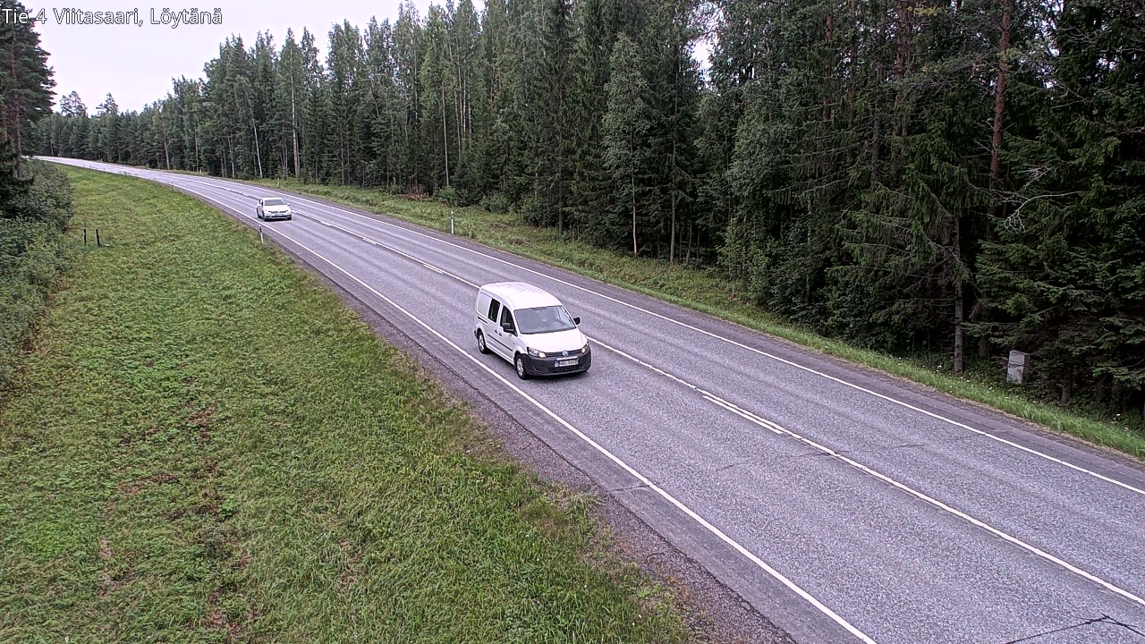 Weather Camera Image Väg 4 Viitasaari, Löytänä, Viitasaari, Keski-Suomi