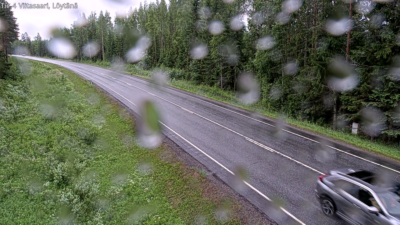 Weather Camera Image Väg 4 Viitasaari, Löytänä, Viitasaari, Keski-Suomi