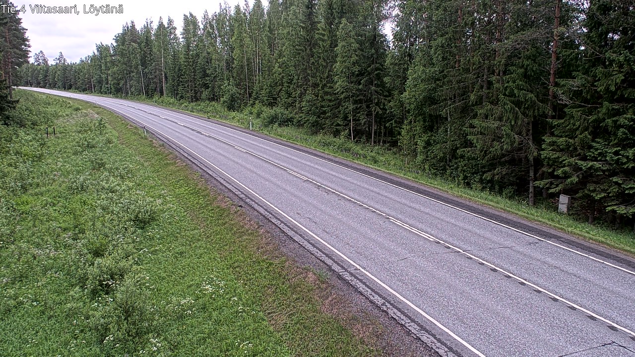 Weather Camera Image Road 4 Viitasaari, Löytänä, Viitasaari, Keski-Suomi