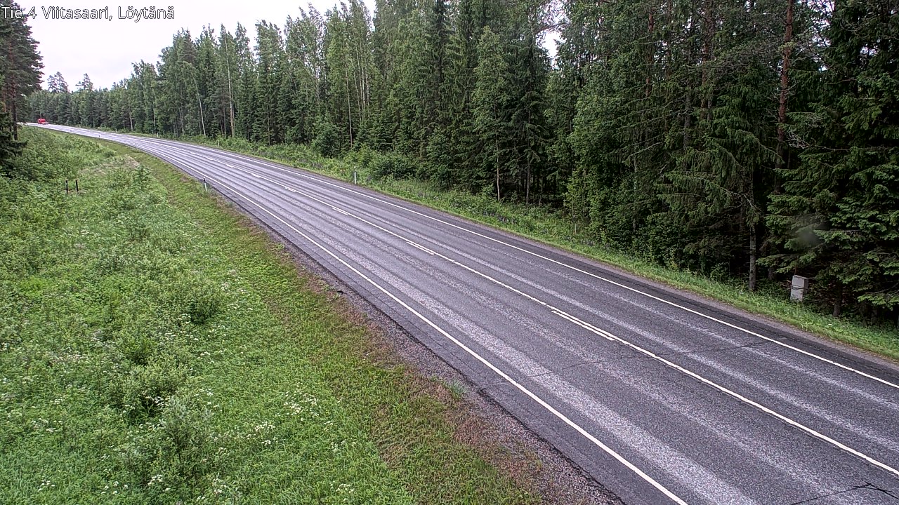 Weather Camera Image Väg 4 Viitasaari, Löytänä, Viitasaari, Keski-Suomi