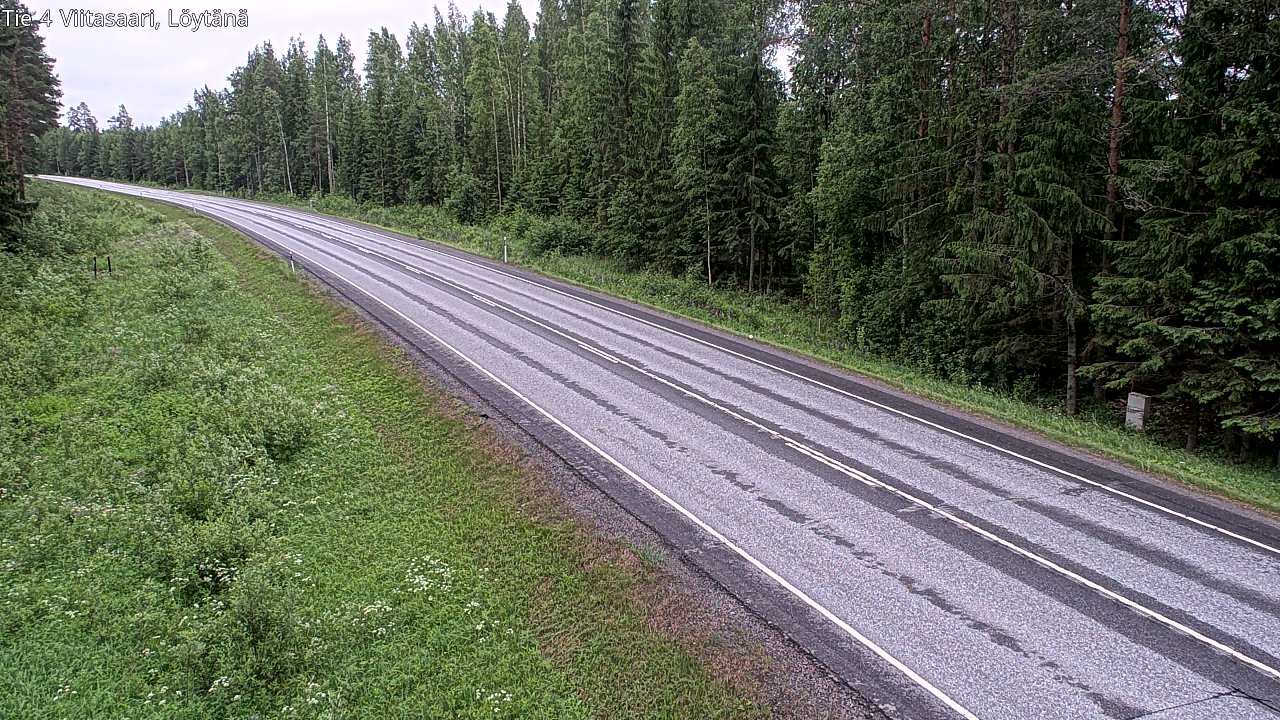 Weather Camera Image Väg 4 Viitasaari, Löytänä, Viitasaari, Keski-Suomi
