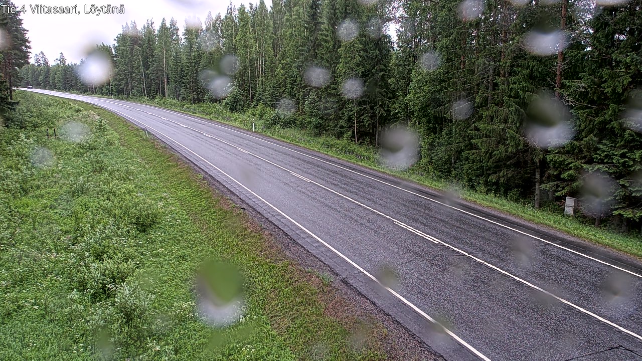 Weather Camera Image Väg 4 Viitasaari, Löytänä, Viitasaari, Keski-Suomi
