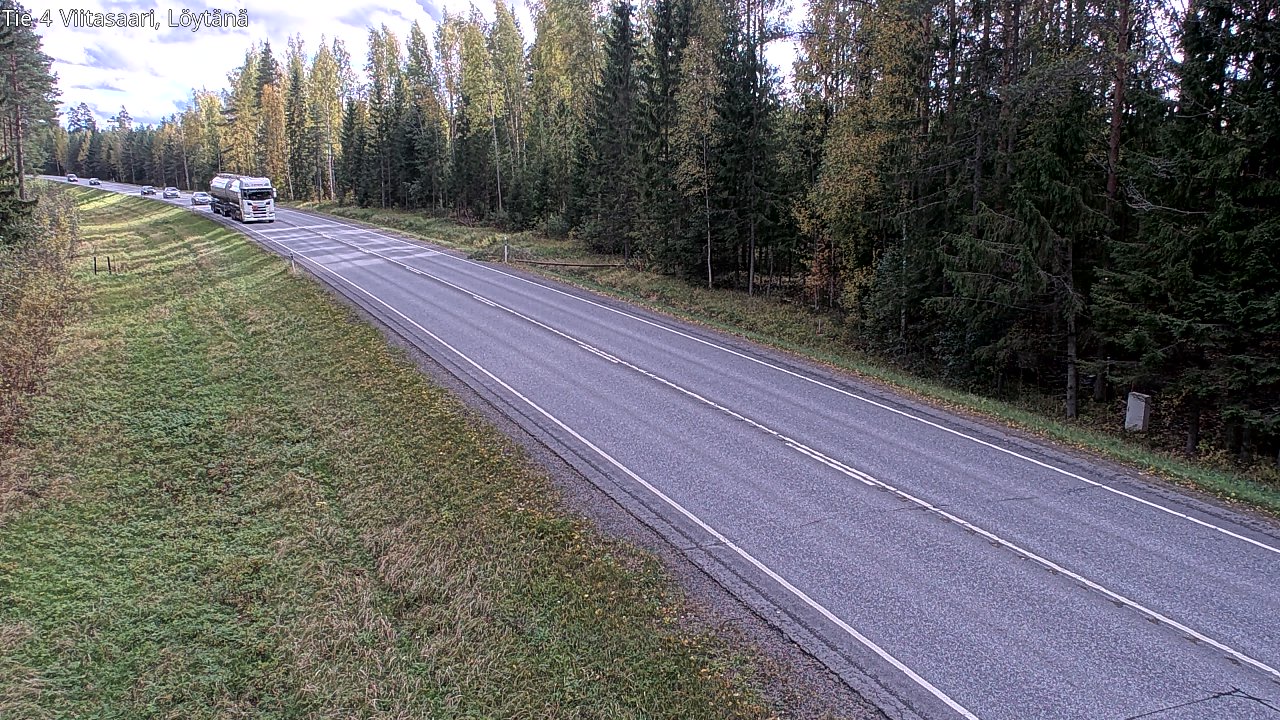 Weather Camera Image Road 4 Viitasaari, Löytänä, Viitasaari, Keski-Suomi