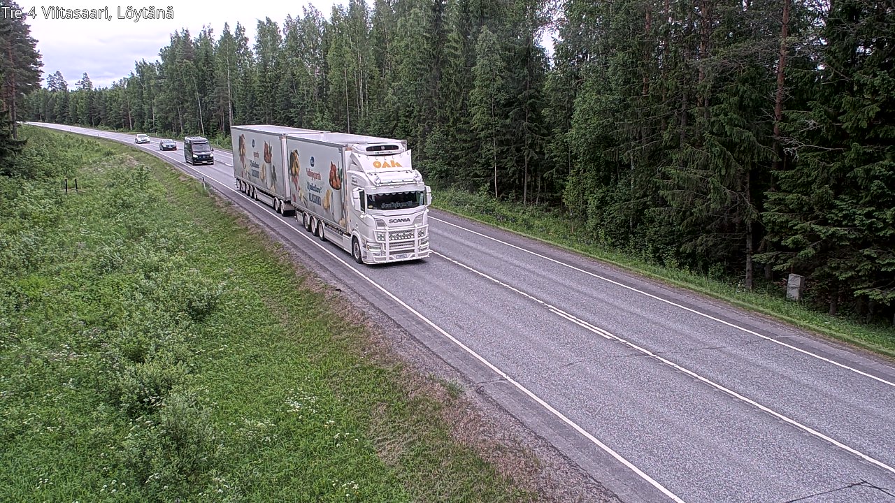 Kelikamerat Kuva Tie 4 Viitasaari, Löytänä, Viitasaari, Keski-Suomi