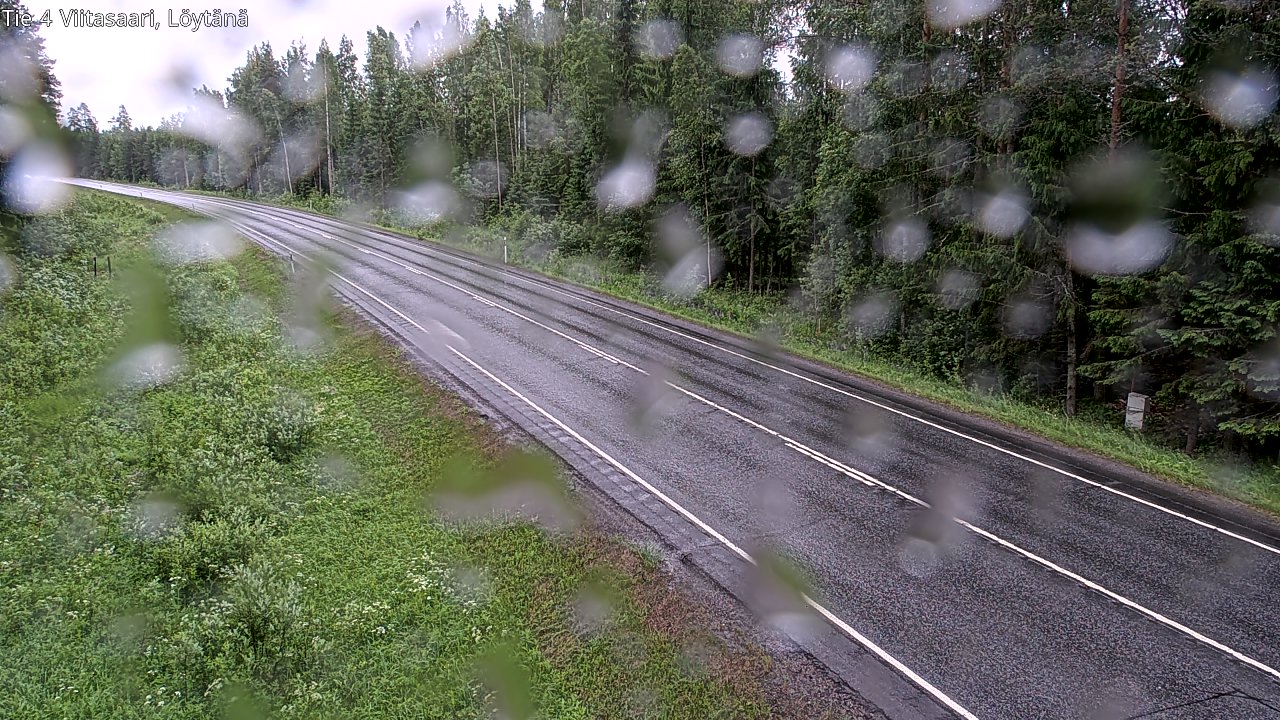 Weather Camera Image Väg 4 Viitasaari, Löytänä, Viitasaari, Keski-Suomi