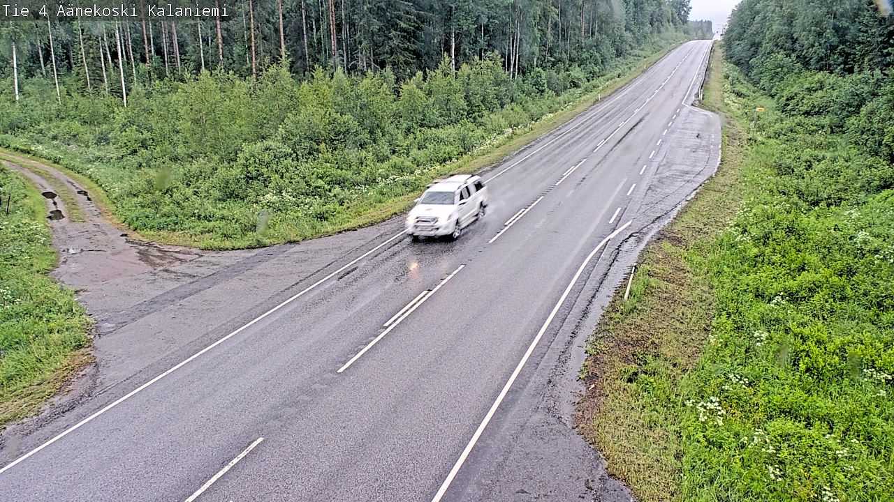 Weather Camera Image Väg 4  Äänekoski, Kalaniemi, Äänekoski, Keski-Suomi