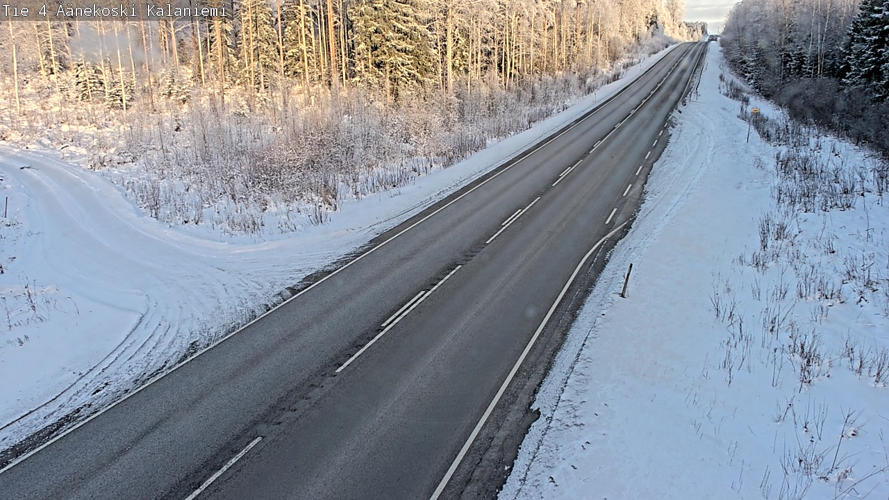 Weather Camera Image Road 4  Äänekoski, Kalaniemi, Äänekoski, Keski-Suomi